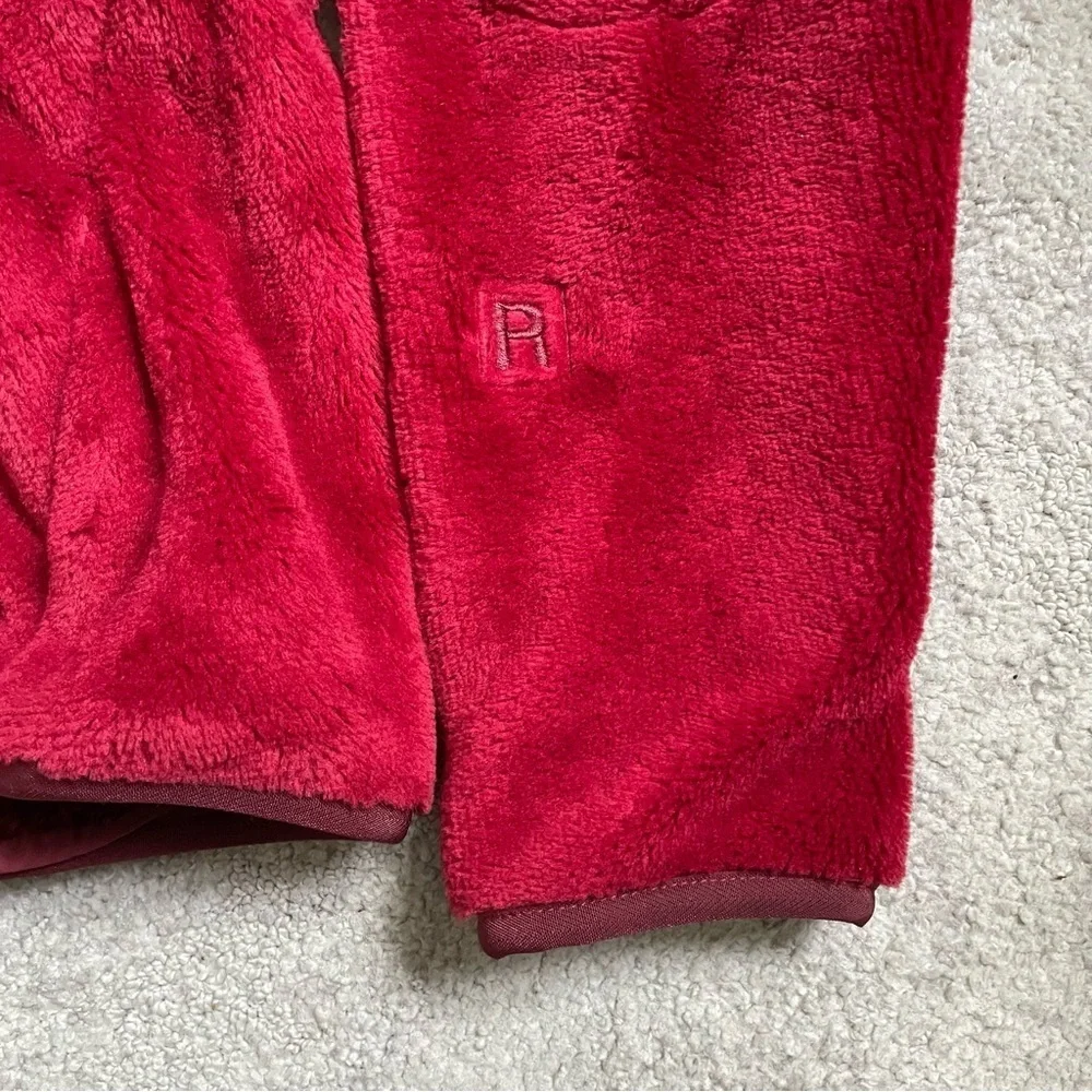 Patagonia Red Zip Up Soft Fleece Long Sleeve Polartec R Jacket 36112F6 EUC Sz S